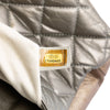 Secondhand Chanel Small Bicolor Quilted Aged Calfskin Lady Pearly Flap