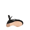 Gianvito Rossi Black Suede Wedges - 2010s Second hand