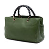 Gucci Medium Calfskin Bamboo Shopper Satchel Secondhand