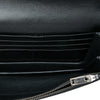 Saint Laurent Croc Embossed Leather Monogram Rider Wallet on Chain Secondhand