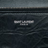 Saint Laurent Croc Embossed Leather Monogram Rider Wallet on Chain Secondhand