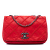 Chanel Iridescent Calfskin Diamond Stitch Flap Secondhand