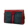 Gucci Small Suede Web Ophidia Chain Crossbody Secondhand