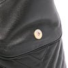 Chanel Quilted Chevron Lambskin Handle with Chic Bucket Bag Secondhand