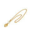 Chanel CC Gold Plated 31 Rue Cambon Pendant Necklace Secondhand