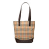 Burberry Haymarket Check Canvas Tote Secondhand