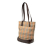 Burberry Haymarket Check Canvas Tote Secondhand