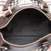 Burberry House Check Canvas Barrel Handbag Secondhand