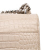 Secondhand Saint Laurent Medium Croc Embossed Monogram Sunset Bag