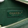 Chanel Stitched Calfskin and Grosgrain Button Up Double Zip Camera Bag Secondhand