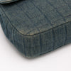 Secondhand Chanel Reissue 2.55 Chocolate Bar Denim Top Handle Flap