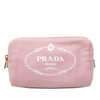 Secondhand Prada Canvas Canapa Logo Pouch