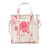 Balenciaga S Floral Printed Silk Bazar Shopper Tote Secondhand