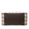 Burberry House Check Canvas Boston Bag Secondhand
