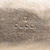Gucci Metallic Leather Drawstring Pouch Secondhand