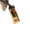 Gucci Metallic Leather Drawstring Pouch Secondhand