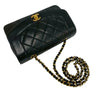 Chanel Small Quilted Lambskin Diana Single Flap Secondhand