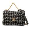 Chanel Large Tweed 19 Flap Secondhand