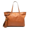 Gucci Leather Peggy Braided Tote Secondhand