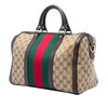 Gucci Medium GG Canvas Web Joy Boston Bag Secondhand