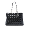 Dior Large Patent Cannage Soft Zipped Lady Dior Shopping Tote Secondhand