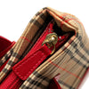 Secondhand Burberry Haymarket Check Canvas Tote