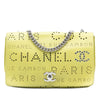 Secondhand Chanel Perforated Calfskin Logo Eyelet Flap
