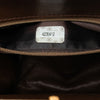 Secondhand Chanel CC Quilted Suede Kiss Lock Handbag