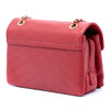 Chanel Small CC Chevron Calfskin Envelope Flap Secondhand