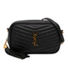 Saint Laurent Mini Grain de Poudre Monogram Lou Camera Bag Secondhand