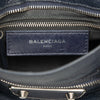 Balenciaga Mini Goatskin Motocross Classic Metallic Edge City Satchel Secondhand