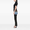 Gucci Small Calfskin Web Stitched Bamboo 1947 Top Handle Bag Secondhand