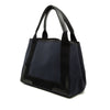 Balenciaga Canvas Navy Cabas Tote S Secondhand
