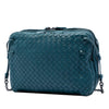 Bottega Veneta Mini Nappa Intrecciato Nodini Double Zip Crossbody Secondhand