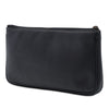 Dior Logo Grained Calfskin Clutch Secondhand