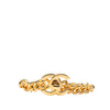 Chanel CC Gold Plated Turn Lock Bracelet Secondhand