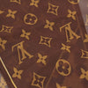 Louis Vuitton Monogram Leopard Print Silk Crepe Scarf Secondhand