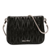 Miu Miu Nappa Matelasse Sassy Shoulder Bag Secondhand