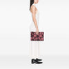 Secondhand Chanel Large CC Quilted Calfskin Camellia Printed O Case Clutch