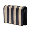 Saint Laurent Metallic Striped Fabric Monogram Kate Crossbody Secondhand