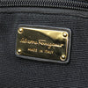 Ferragamo Nylon Leopard Print Double Gancini Tote Secondhand