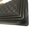 Chanel Old Medium Quilted Lambskin Boy Flap Secondhand
