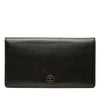 Chanel CC Button Calfskin Bifold Long Wallet Secondhand
