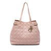 Dior Large Coated Canvas Cannage Panarea Tote Secondhand