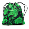 Miu Miu Canvas Floral Botanical Print Drawstring Pouch Secondhand