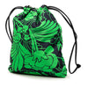 Miu Miu Canvas Floral Botanical Print Drawstring Pouch Secondhand