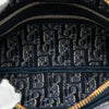 Dior Oblique Embroidered Velvet Cosmetic Pouch Secondhand