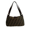 Fendi Zucca Canvas Shoulder Bag Secondhand