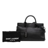 Saint Laurent Small Grained Calfskin Cabas Rive Gauche Satchel Secondhand