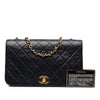 Chanel CC Quilted Lambskin Full Single Flap Secondhand